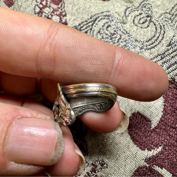 Silver cutlery ring - Picture 10 of 12
